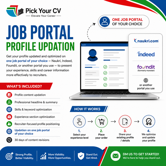 Job Portal Profile Updation